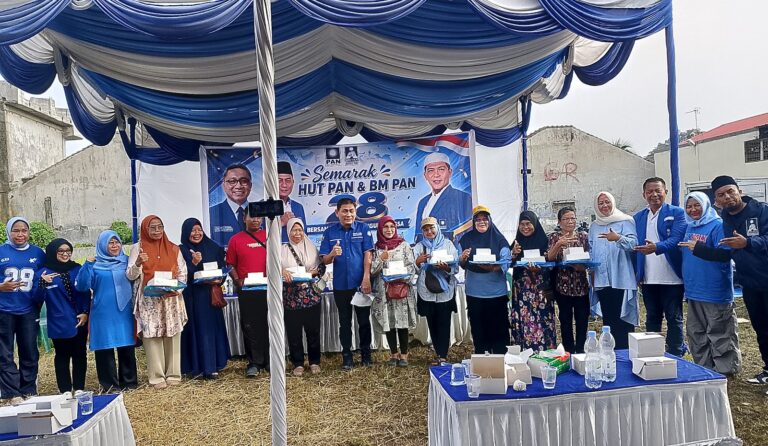  Anggota DPRD Medan Edi Saputra Rayakan HUT ke 28 PAN Bersama Pengurus dan Kader