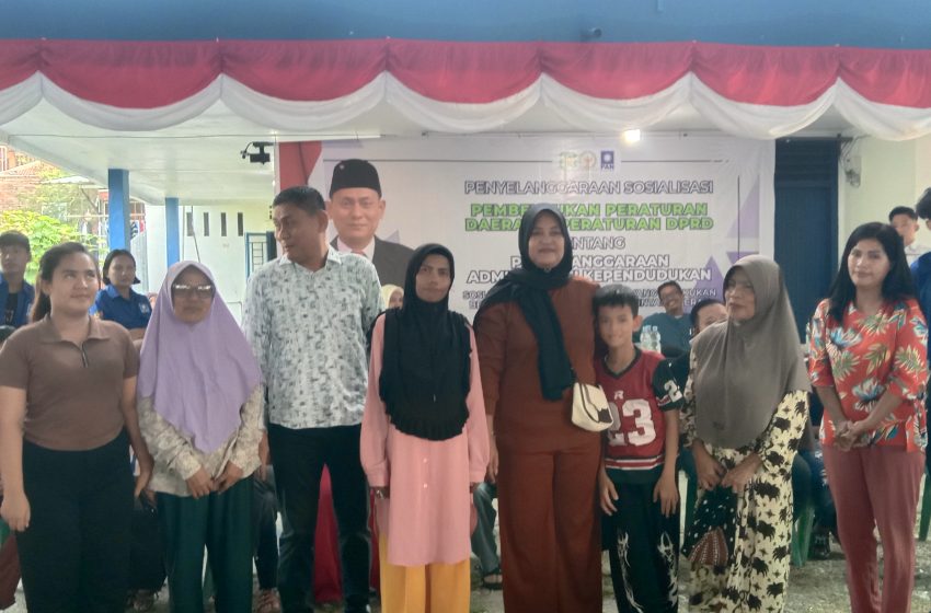  Sosialisasikan Perda, Legislator PAN Edi Saputra Menerima Banyak Persoalan dari Masyarakat Terkait Adminduk