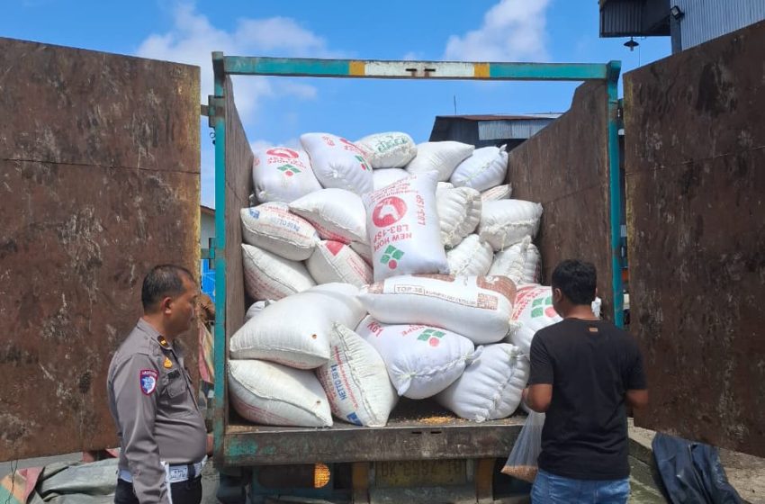  Polres Batu Bara Kembali Distribusikan 9,771 Ton Jagung ke Bulog Asahan