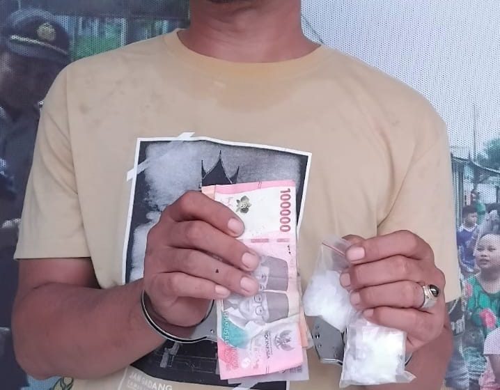  Polsek Talawi Amankan Pria Berinisial IS, Diduga Kuasai Sabu di Desa Bogak