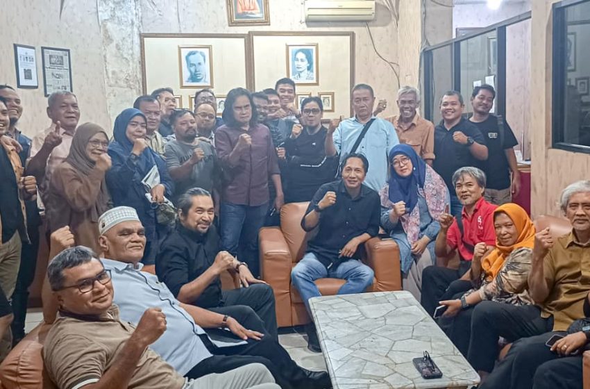  Austin Tumengkol Deklarasi Maju Calon Ketua PWI Sumut 2026