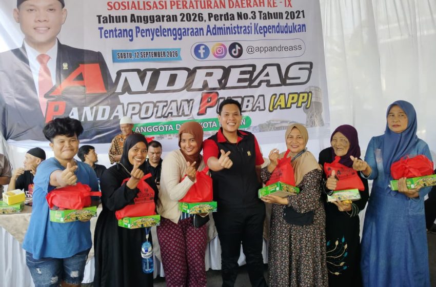  Sosper Adminduk, Andreas Pandapotan Purba Ajak Warga Perbaiki Data Diri dan Urus IKD