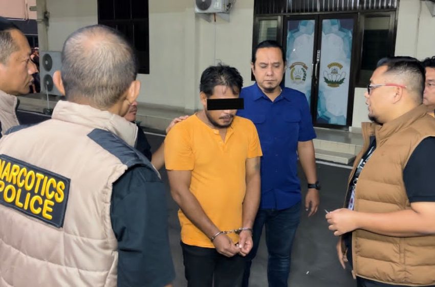  Polisi Ringkus Seorang Residivis Edarkan Sabu di Warung Nasi Goreng Kawasan Tuasan Medan  