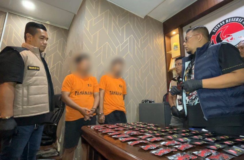  Pulang Dari Kamboja, Polisi Ringkus Seorang DJ dan Operator Judol Bawa Ratusan Vape Narkoba di Medan 