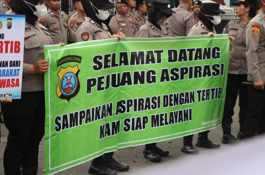  Kapolda Sumut Apresiasi Aksi Damai di DPRD: Aspirasi Tersampaikan, Situasi Tetap Kondusif