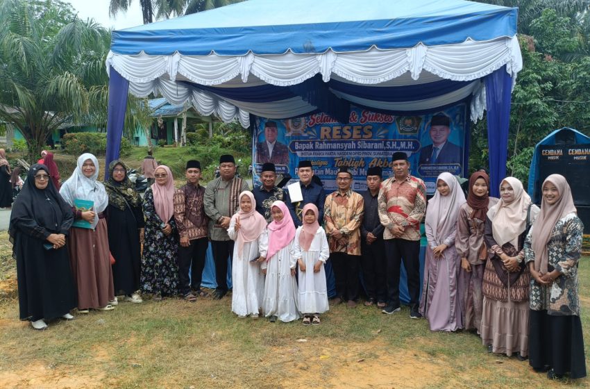  Reses Dihadiri Mayoritas Etnis Jawa, Rahmansyah Sibarani Agendakan Penampilan Wayang Semalam Suntuk di Sirandorung Tapteng