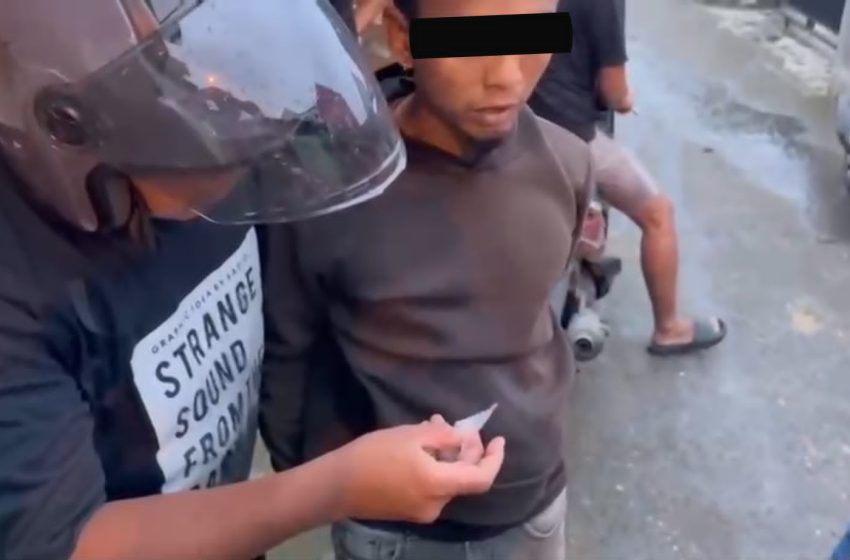  Polisi Ringkus Seorang Pengedar  Paket Sabu di Jalan STM Medan Johor