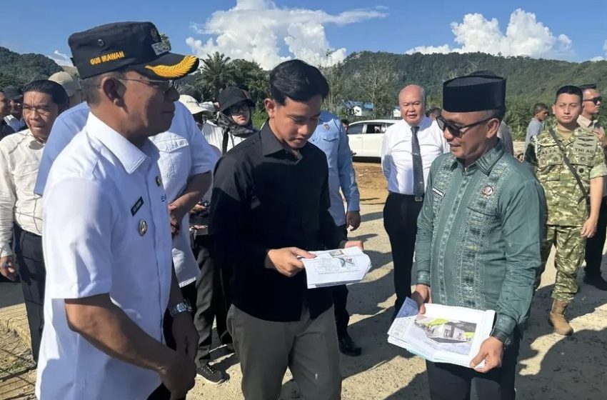  Tinjau Hunian Korban Bencana di Tapsel, Wapres Pastikan Pembangunan Huntap Dimulai September