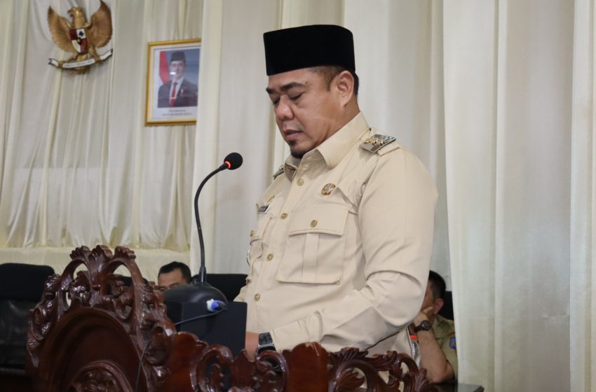  DPRD Batu Bara Sampaikan Tiga Ranperda dalam Rapat Paripurna