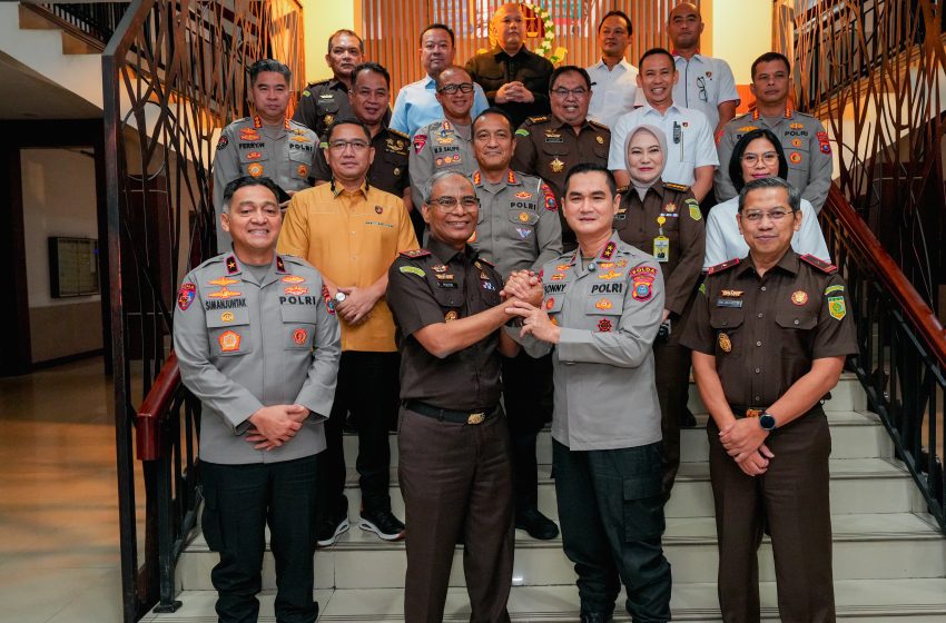  Kapolda Sumut Silaturahmi ke Kejati, Perkuat Sinergi Penegakan Hukum