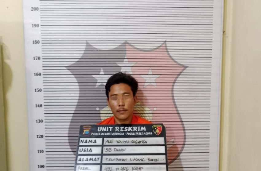  Modus Minta Diantar, Polsek Medan Tuntungan Ringkus Terduga Pelaku Curi Sepeda Motor 
