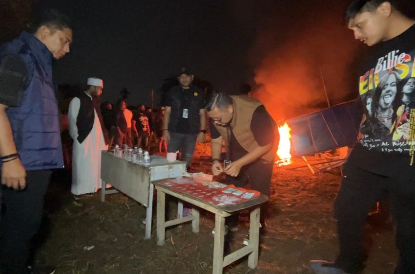  Polrestabes Medan Bakar Barak Narkoba Jermal 12 Tengah Malam