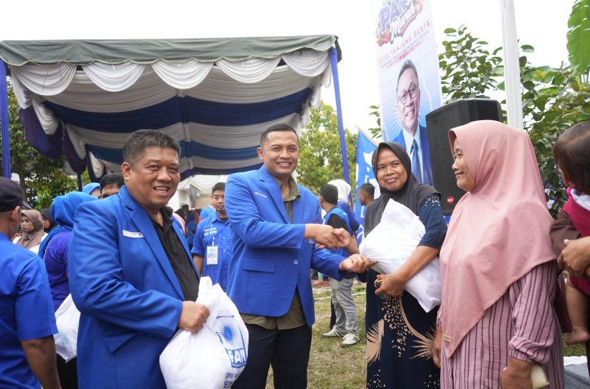  PAN Sumut Gelar Pasar Murah di Sunggal, Dedi Irawan : Zulkifli Hasan Senantiasa Berpesan Bantu Rakyat