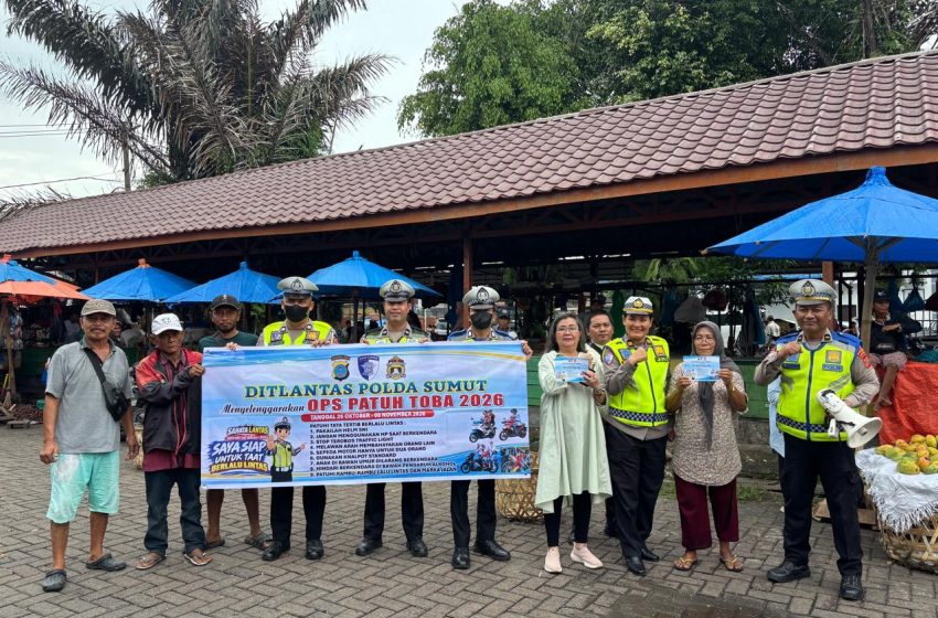  Polda Sumut Edukasi Masyarakat dan Komunitas, Dukung Operasi Patuh Toba 2026