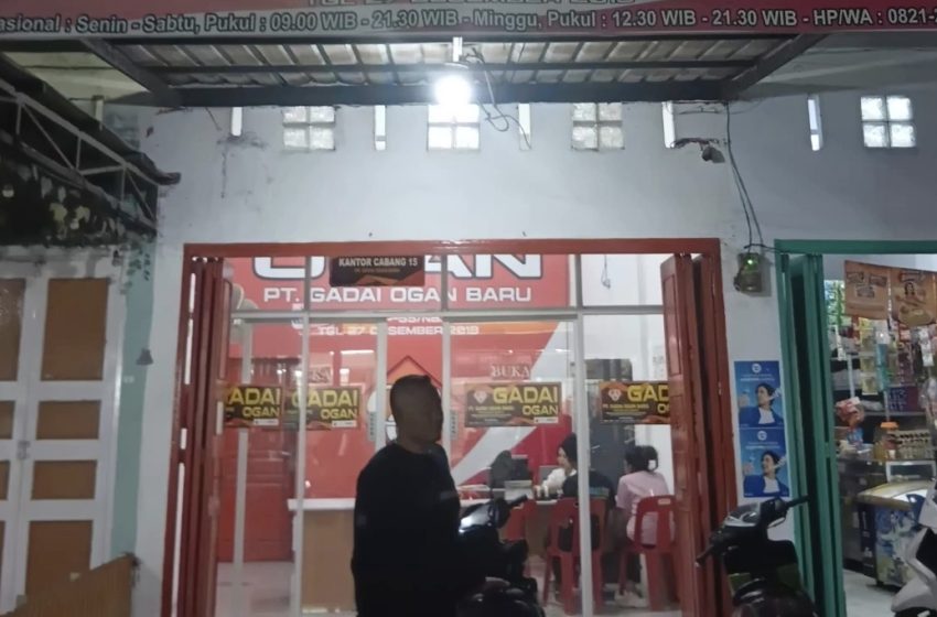  Konsumen Mengaku Kecewa Terhadap Aturan Sepihak PT Ogan Gadai Kelambir V Medan 